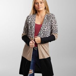 Buckle Daytrip Color Block Cardigan